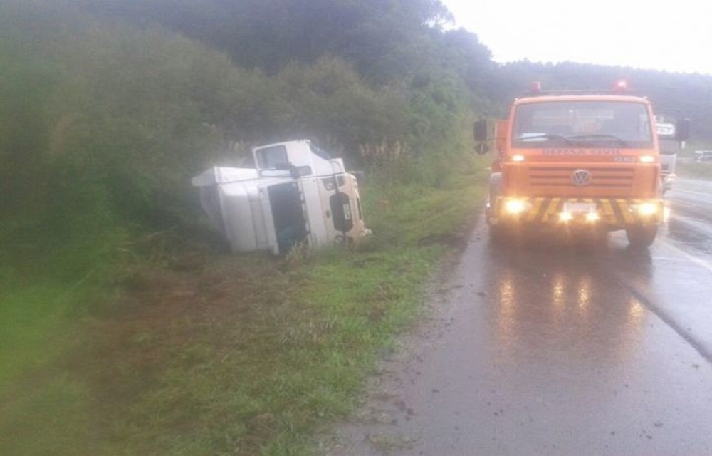 Ir para  <p>Sigfredo Schulze, 49 anos, motorista da cidade de&nbsp;Videira se acidentou na regi&atilde;o de General Carneiro/PR, na BR-153 no &uacute;ltimo dia 27&nbsp;de fevereiro. Seria s&oacute; mais um acidente para as...
